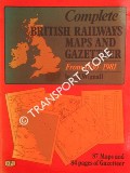 Book cover of Complete British Railways Maps and Gazetteer  by WIGNALL, C.J. 